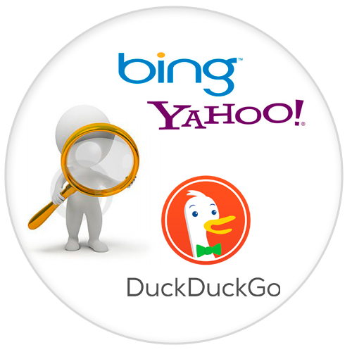 Оптимизация сайтов для таких пиковых систем как Bing, Yahoo and DuckDuckGo